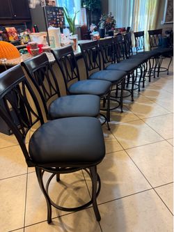 set of 9 new seat cover cushion counter height bar stool