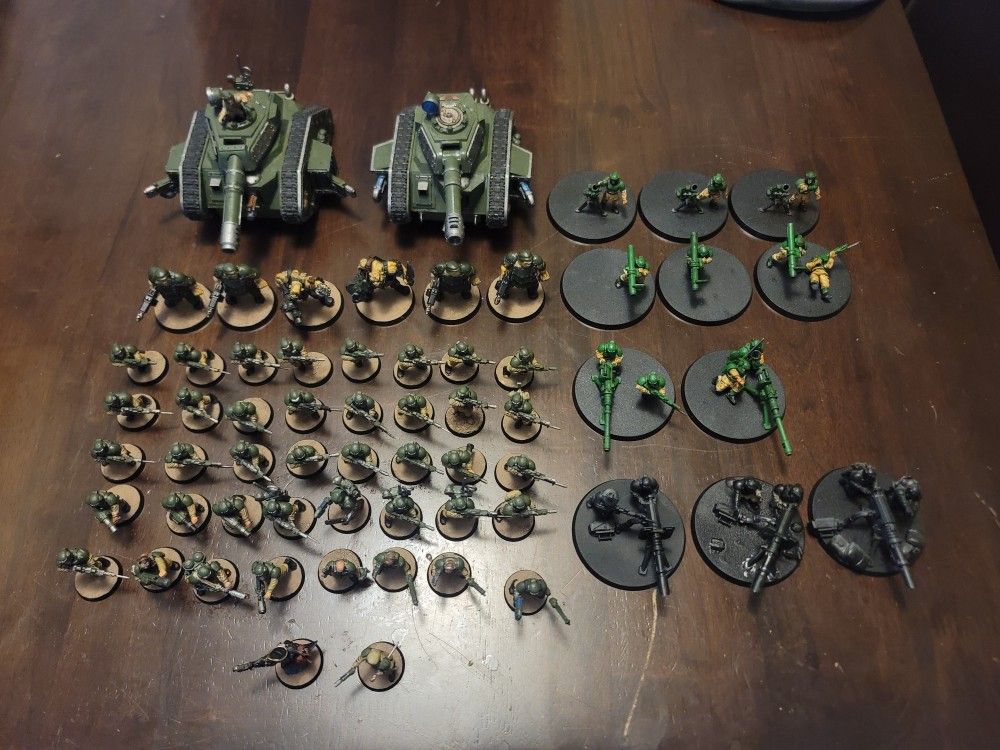 WTS/WTT Warhammer 40k Imperial Guard Army