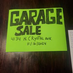 GARAGE SALE 