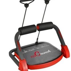 BALANCEFROM AB CRUNCH TOTAL BODY WORKOUT WITH RESISTANCE BANDS, INSTRUCTION DVD AND EXERCISE GUIDE CHART, NEW IN BOX