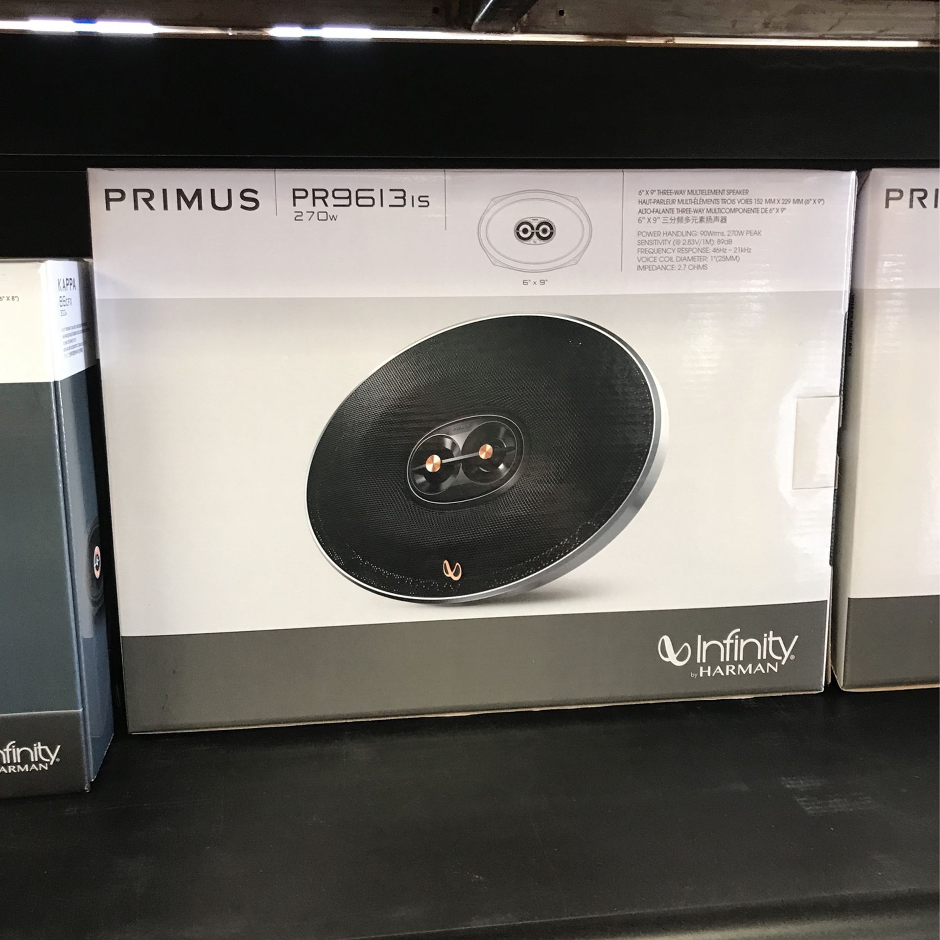 Infinity Primus 6x9 Inch Car Audio Speakers On Sale Today For 69.99