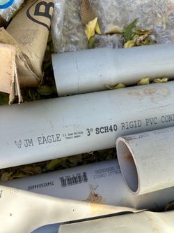 PVC pipe 3’ 2’ 1’