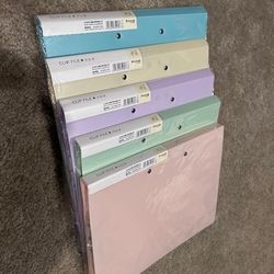 Brand New 5pcs Binder Set