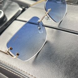 Blue Tint Cartier Shades 