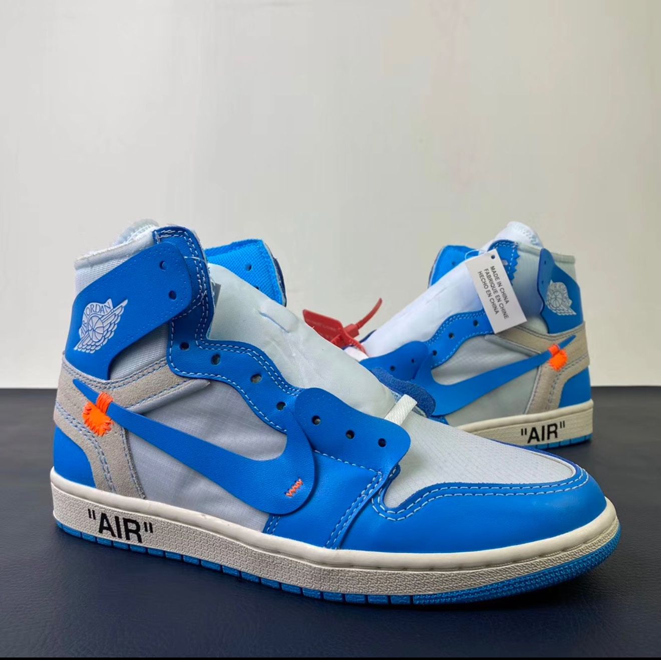 Jordan 1 Retro High Off White University Blue