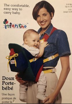 infantino lil traveler soft baby carrier 0-9 Months 21lbs Vintage