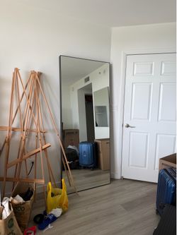 CB2 Infinity 32’’x76’’ floor mirror