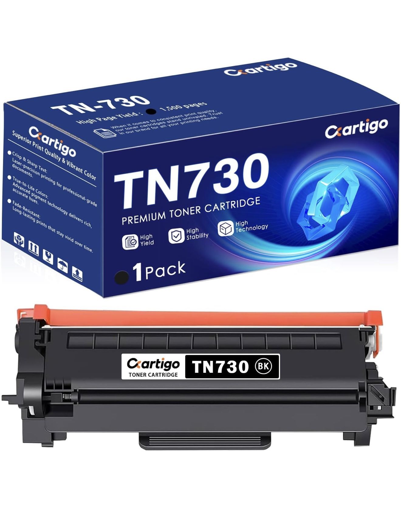 TN730 Black Toner Cartridge