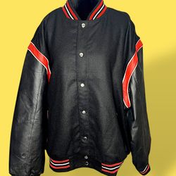 New With Tags Burk’s Bay Reversible Bomber Jacket Never Worn