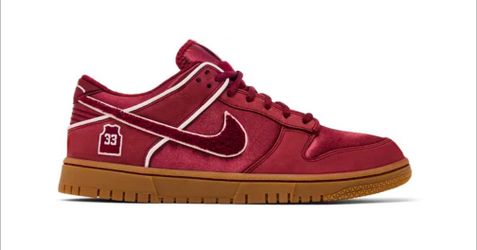 Size 14 Nike Kobe Bryant Dunk Protro Low Team Red/Burgundy Gum white