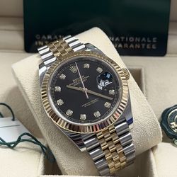 Rolex Datejust 41mm Factory DIA Dial jubilee
