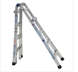 Werner 17’ folding ladder