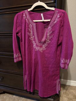 Purple old navy tunic size XS