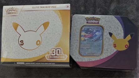 Pokémon TCG 30th Celebration Elite Trainer Box & Tin
