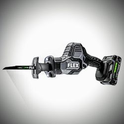 Flex One Handed Reciprocating Saw With 5ah Battery 