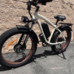 48V2000/3000 Dual Motor Electric MTB Mountain E-Bike, 38mph, Full Suspension