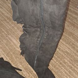 Long Black Heels