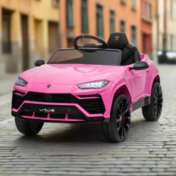 !! 💕💕 BRAND NEW 12V LUXURY REMOTE CONTROL Electric Kid Ride On Car Power Wheels Lamborghini URUS with LED lights, doors, USB, Mp3 