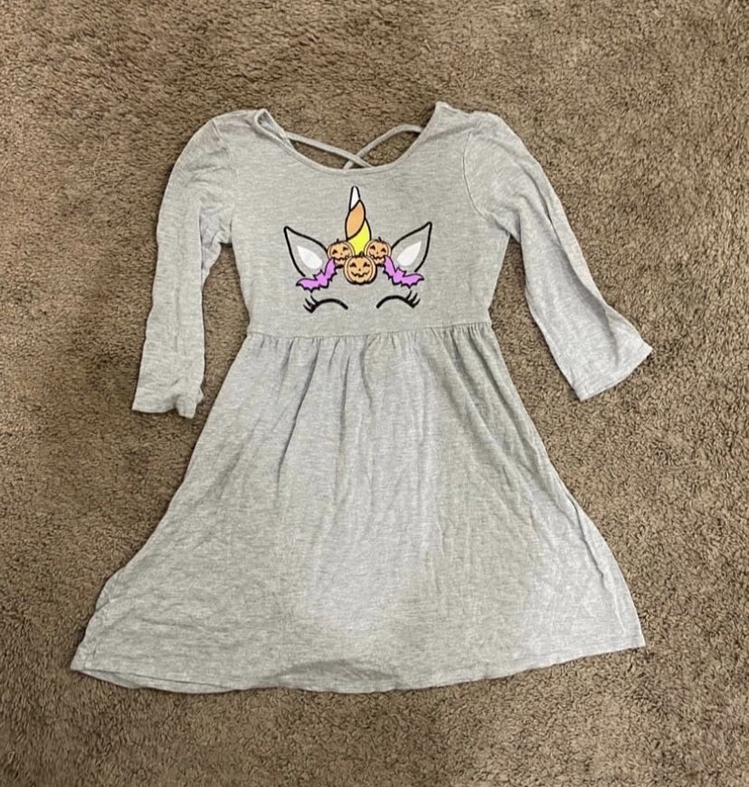 Girls Justice Halloween Unicorn Dress size 10