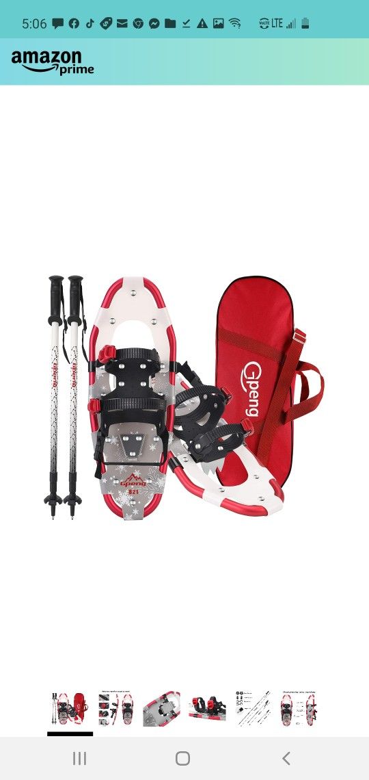$85 GPENG (825) 3 IN 1 SNOWSHOES