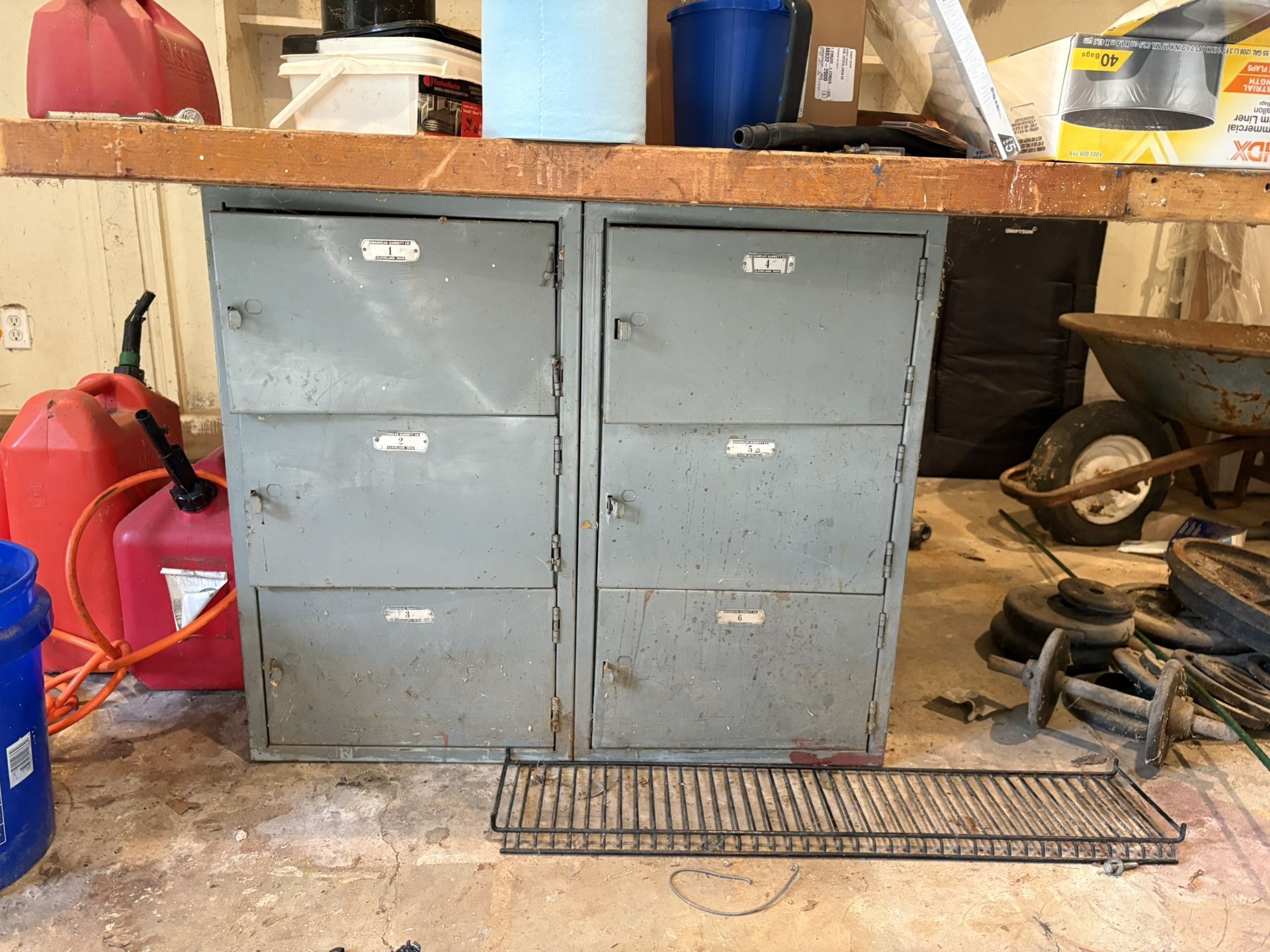 Old School Shop Table