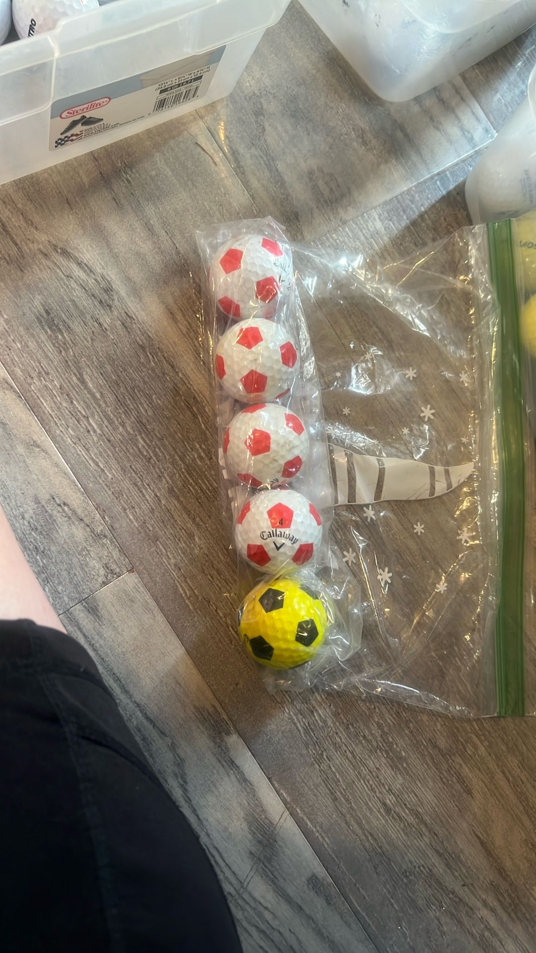 5 Callaway Chrome Soft Soccer Ball Design