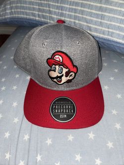 Mario Gray Hat