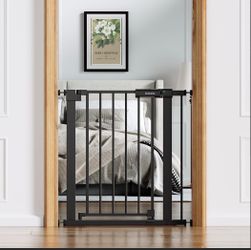 Babelio Black Metal Safety Gate