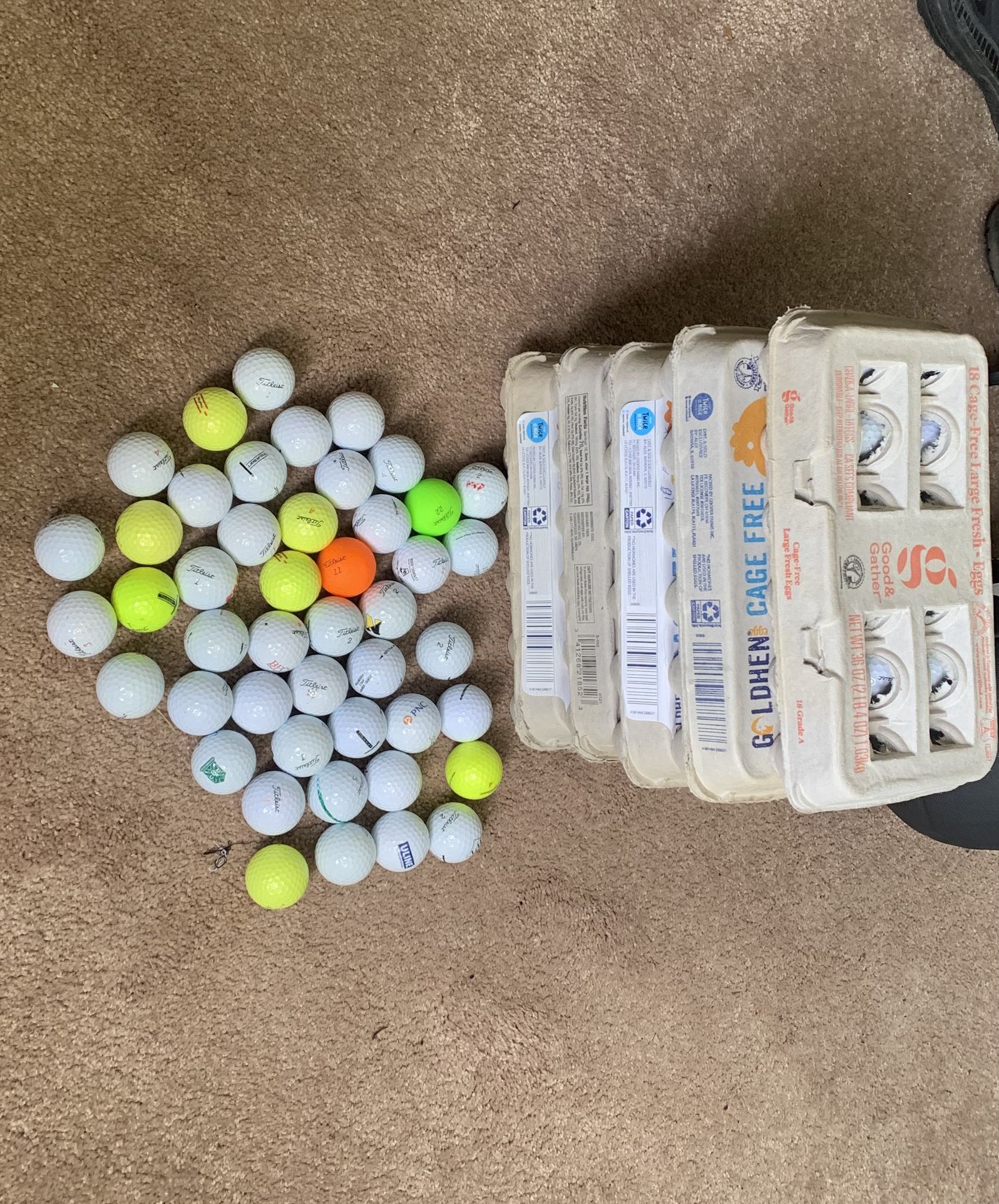 160 Titleist Golf Balls ($100)