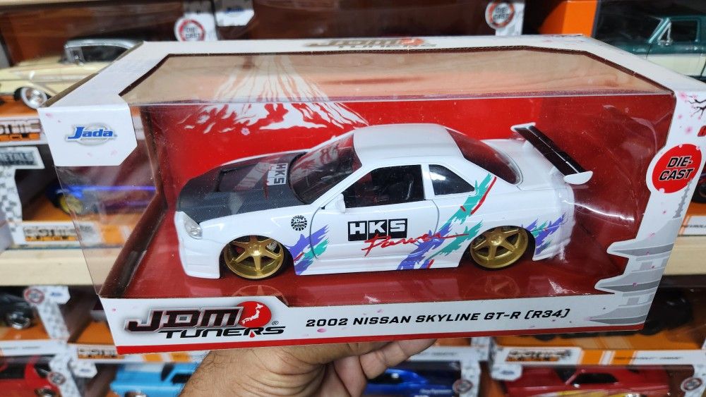 JDM 2002 NISSAN SKYLINE GT-R / DIECAST METAL COLLECTIBLE