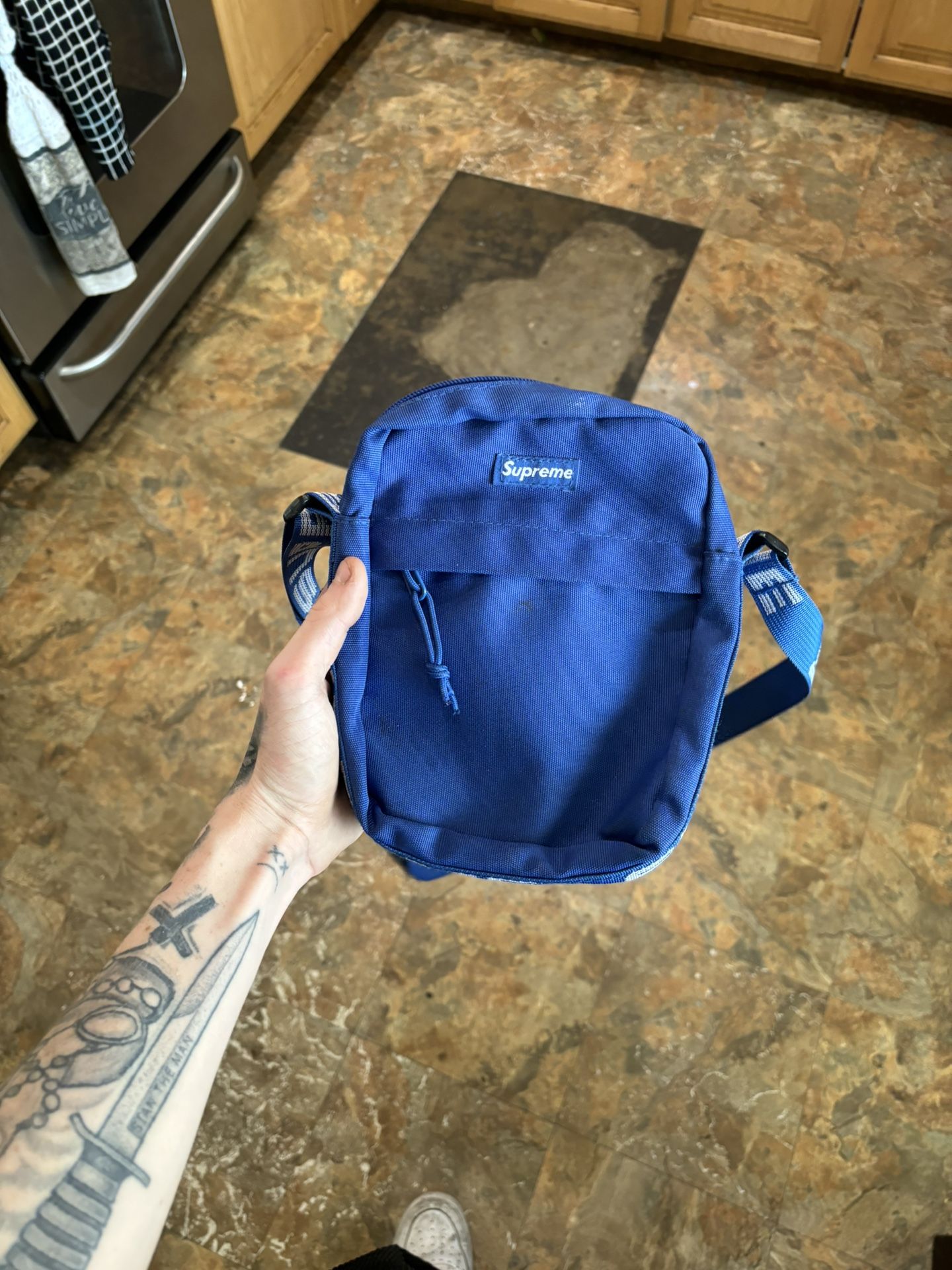 Blue Supreme Bag
