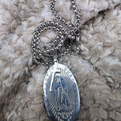 Silver Stainless Steel Vergin Mary