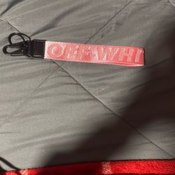 Off White Keychain