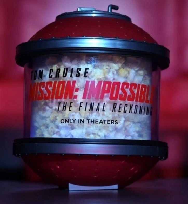 Mission Impossible Popcorn Bucket Collectible 👀pls Read Description Below For Location⤵️