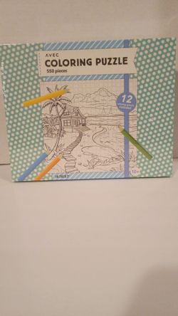 Avec Coloring Puzzle 550 Pieces