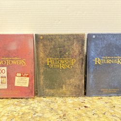 Lord of the Rings DVD Special Extended Edition Boxed Set Trilogy 12 DVD lot