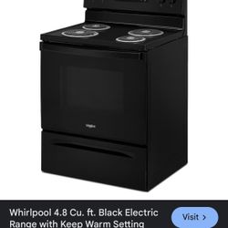 Whirlpool Electric Stove 