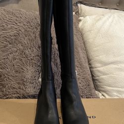New Lucky Brand Blk Timinii Tall Boots Size 9