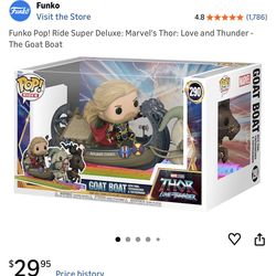 Thor pop figure with box