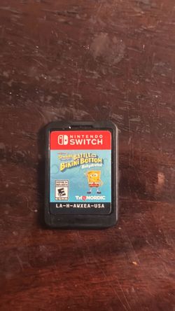 Spongebob squarepants: battle for bikini bottom rehydrated for nintendo switch