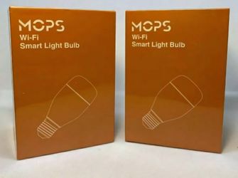 Wi-Fi Smart Light Bulb SH-W01 lot of 2Bulb
