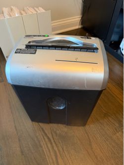 Amazon Basics 12-Sheet Cross-Cut Paper and Credit Card Shredder with Overheat Protection