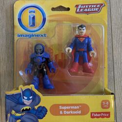 Fisher-Price Imaginext DC Justice League SUPERMAN & DARKSEID MOC
