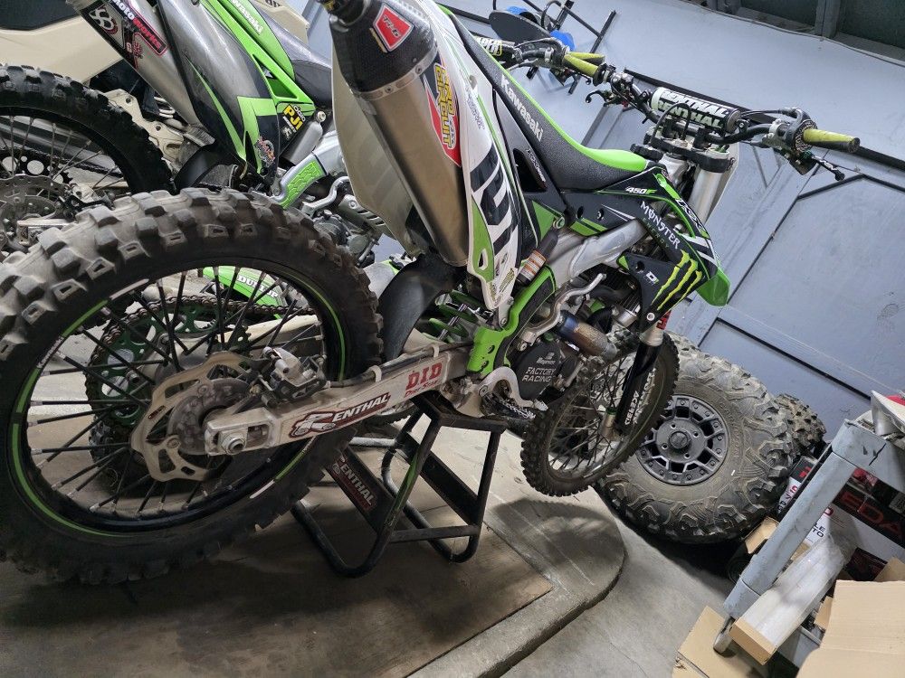 2015 Kawasak Kx 450