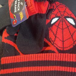 Toddler Boy Beanie & Mitten Serb