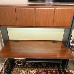 Great Office Desk / Table With Extra Storage,  LED Light 