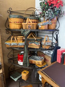 Christmas Themed Longaberger Baskets - Prices Vary