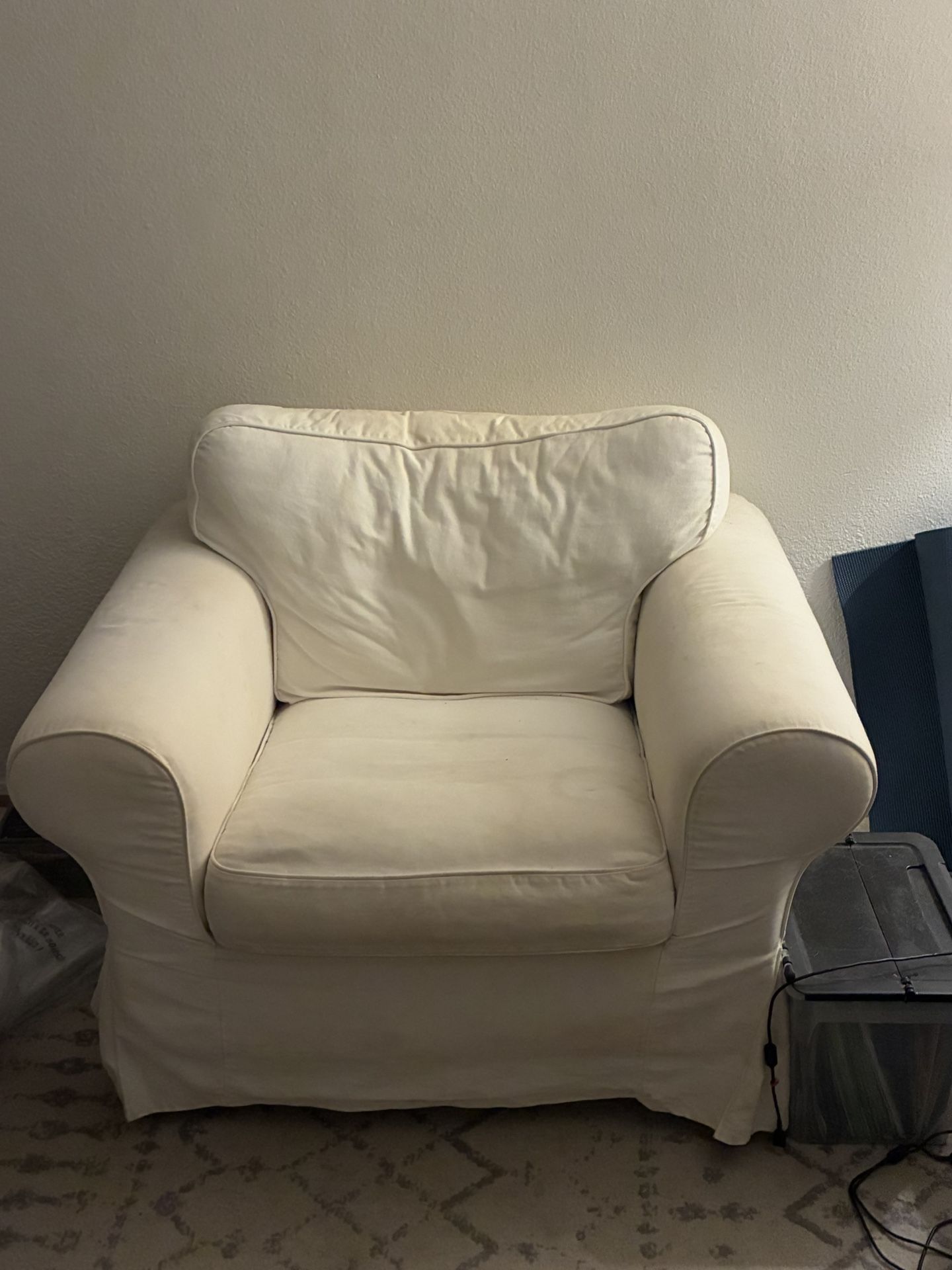 Comfy White Chair