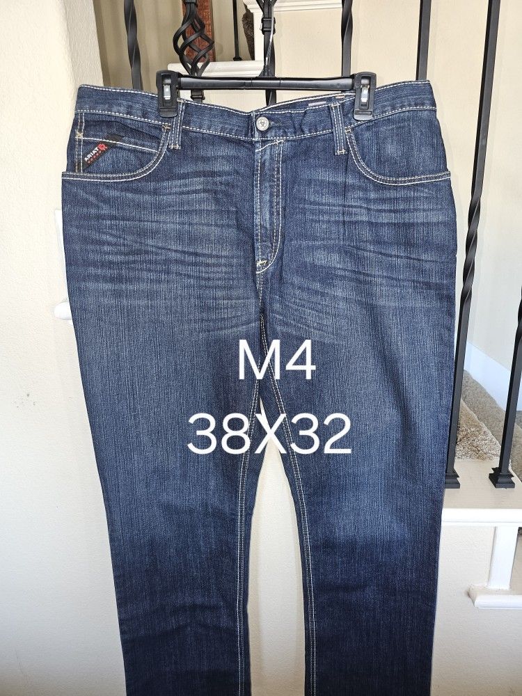 ARIAT FRC M4 DURA STRETCH LOW RISE STRAIGHT LEG DENIM JEAN