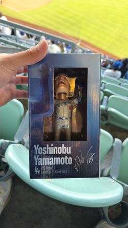 Yamamoto SGA bobblehead